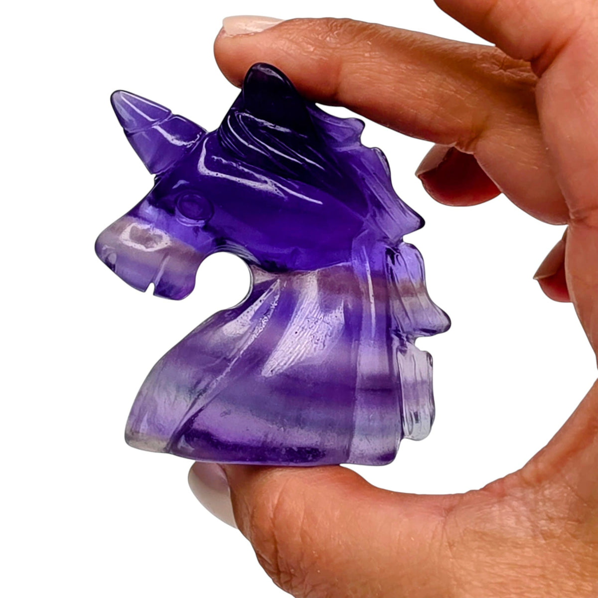 Purple Fluorite Unicorn