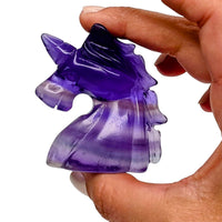 Purple Fluorite Unicorn