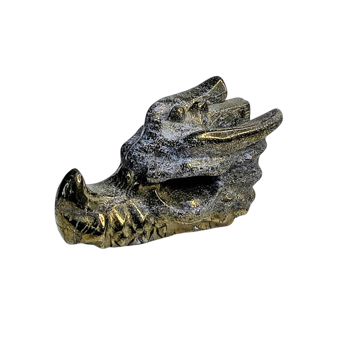 Pyrite Dragon Head