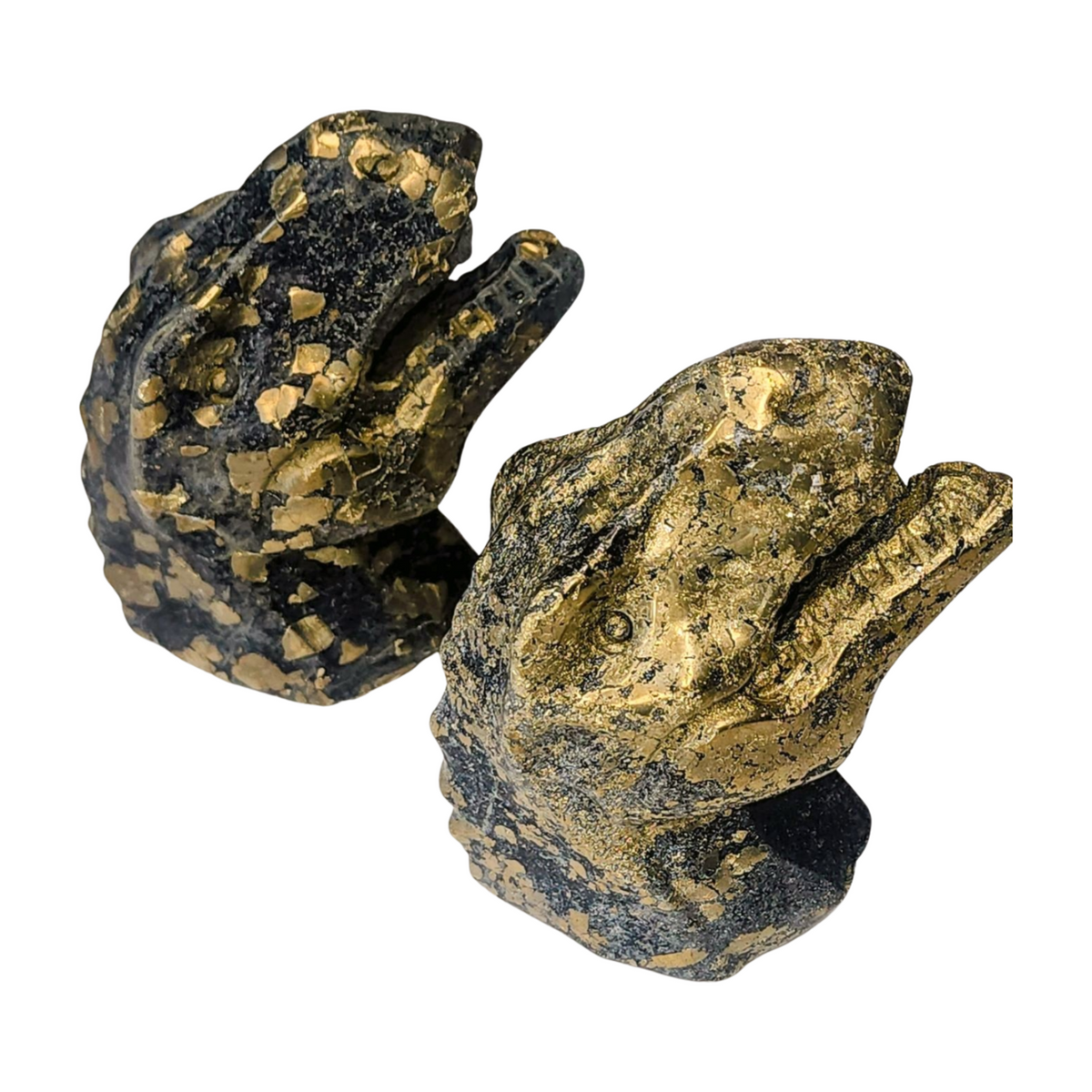 Pyrite T-Rex Head