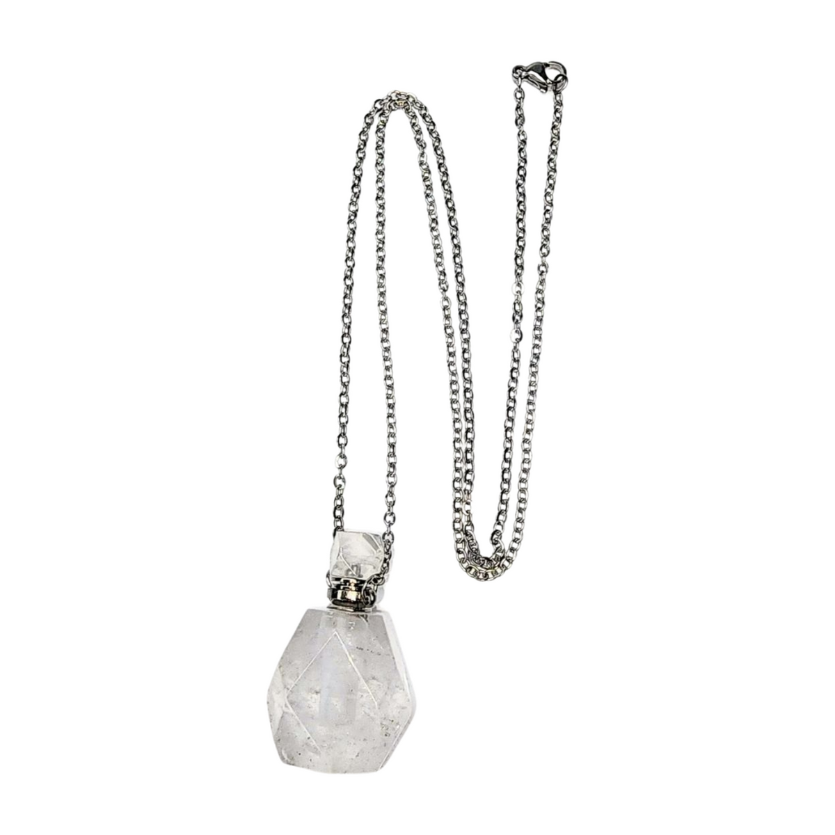 Crystal Bottle Pendant (24 inches)