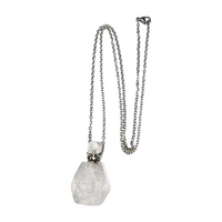 Crystal Bottle Pendant (24 inches)