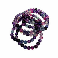 Rainbow Fluorite Bracelet (8mm)