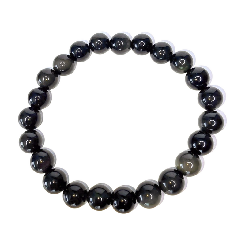 Rainbow Obsidian Bracelet (6mm)