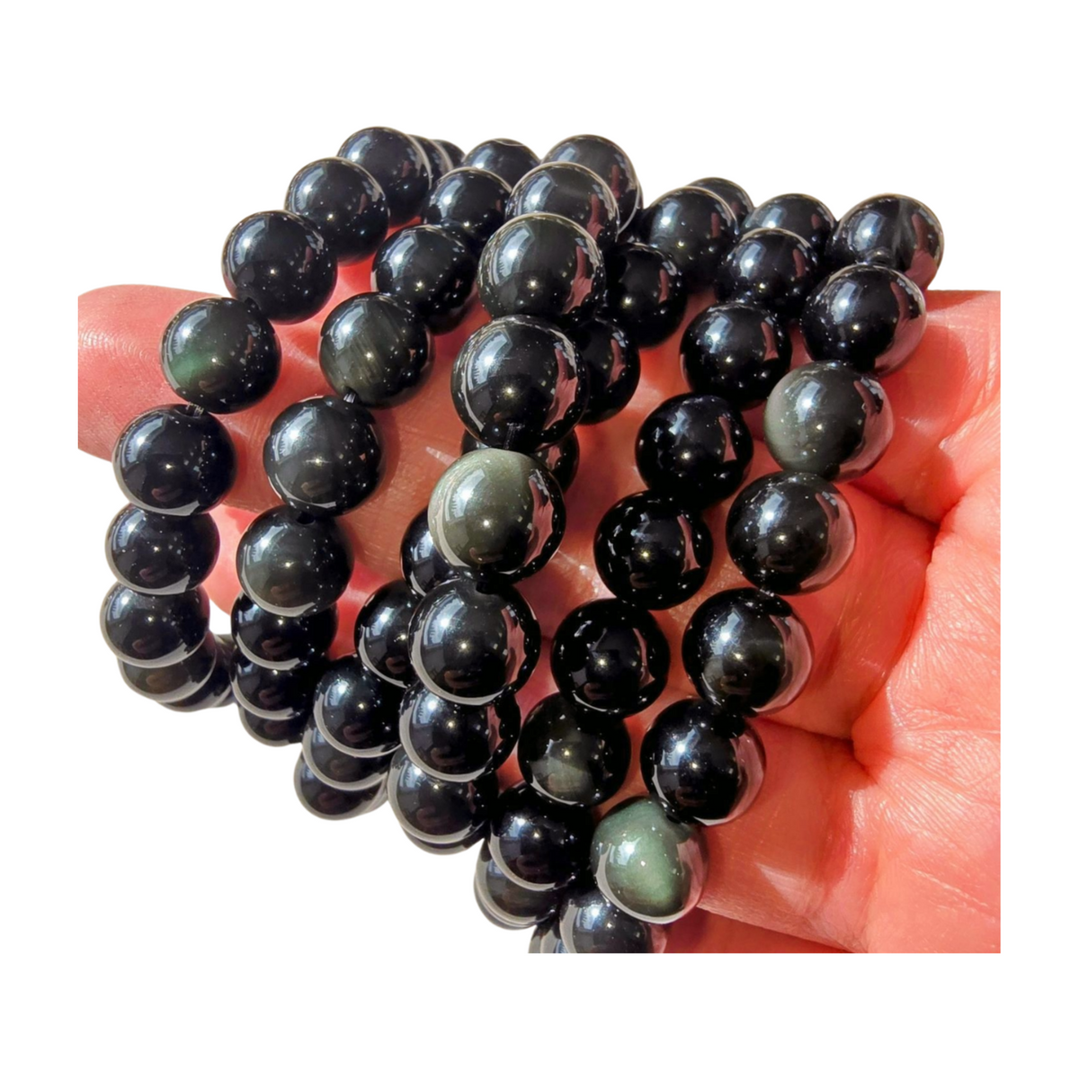 Rainbow Obsidian Bracelet (6mm)