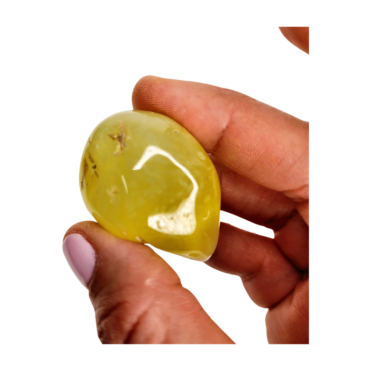 Australian Golden Prehnite Pebble