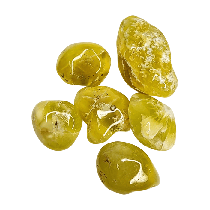 Australian Golden Prehnite Pebble