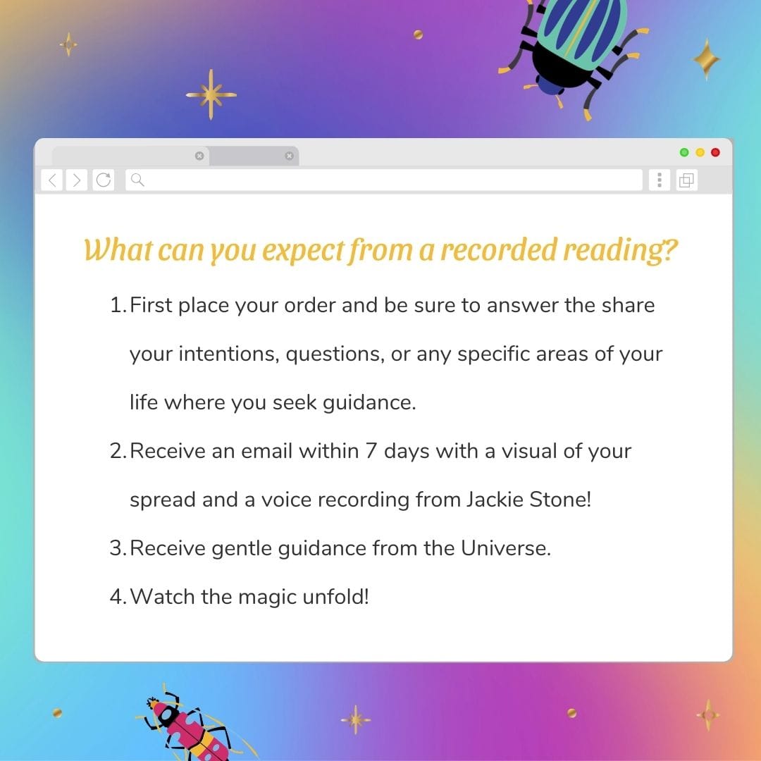 Recorded Tarot Reading - Guidance Delivered to Your Inbox