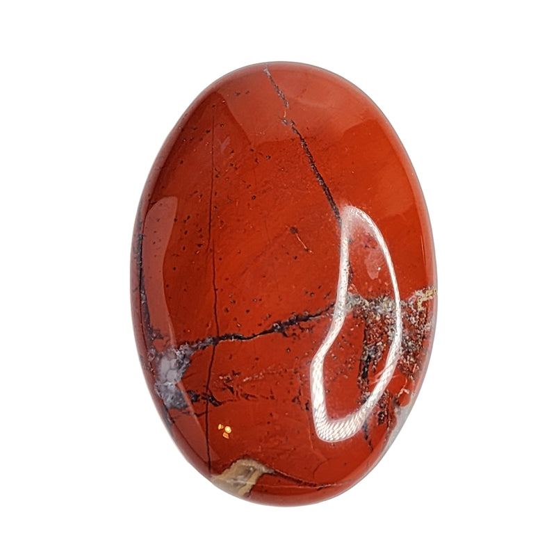 Red Jasper Palm Stone