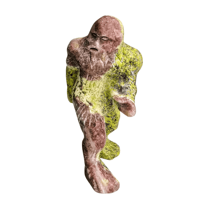 Red Aventurine and Serpentine Sasquatch - Extra Large