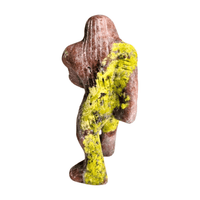 Red Aventurine and Serpentine Sasquatch