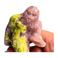 Red Aventurine and Serpentine Sasquatch