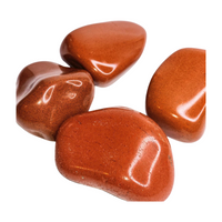 Red Jasper Nugget Palm Stone