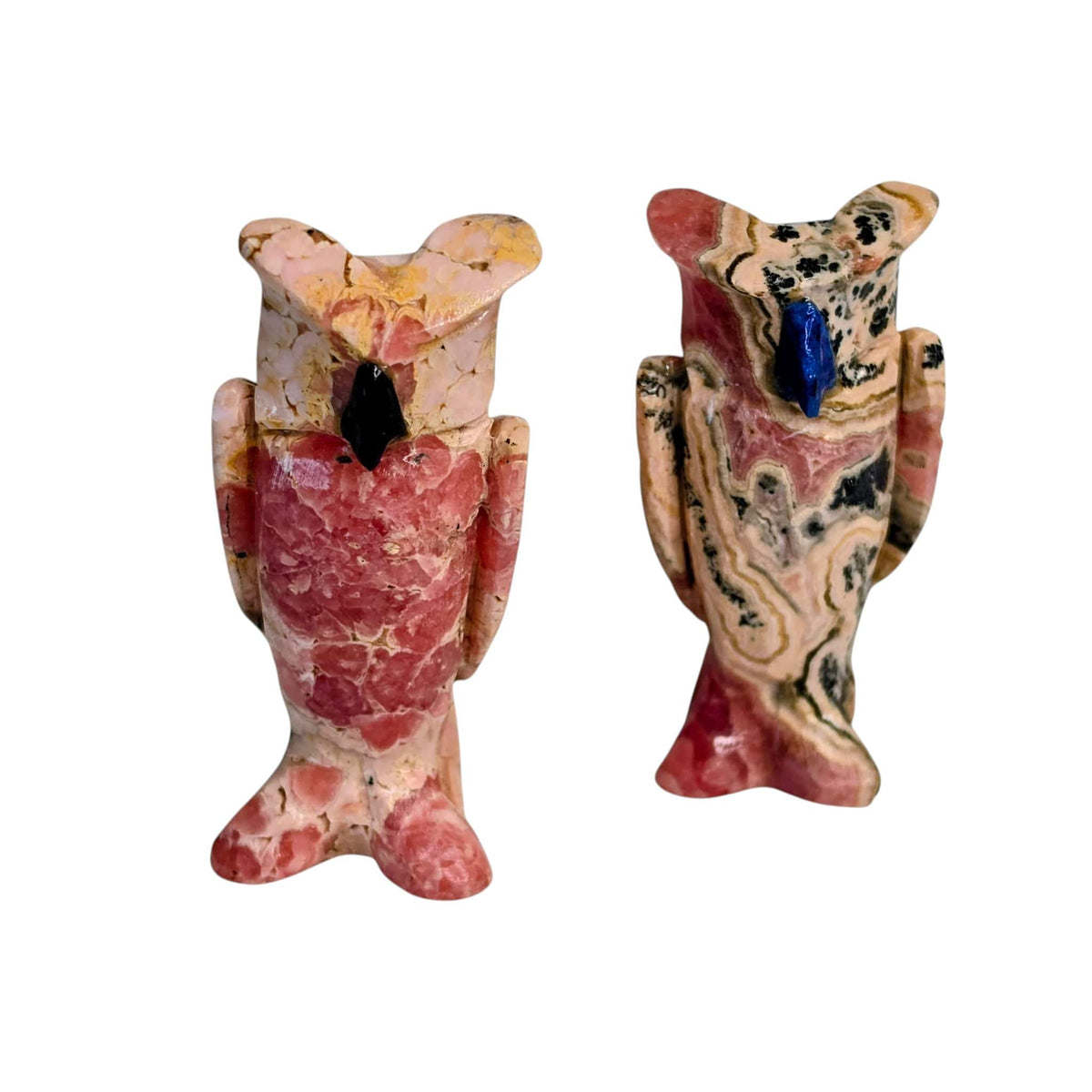 Rhodochrosite Owl