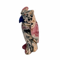Rhodochrosite Owl
