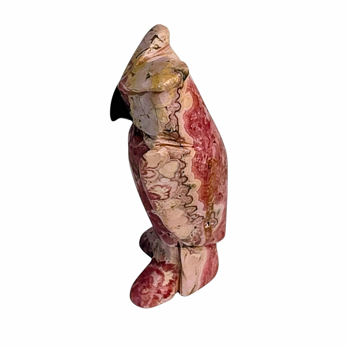 Rhodochrosite Owl