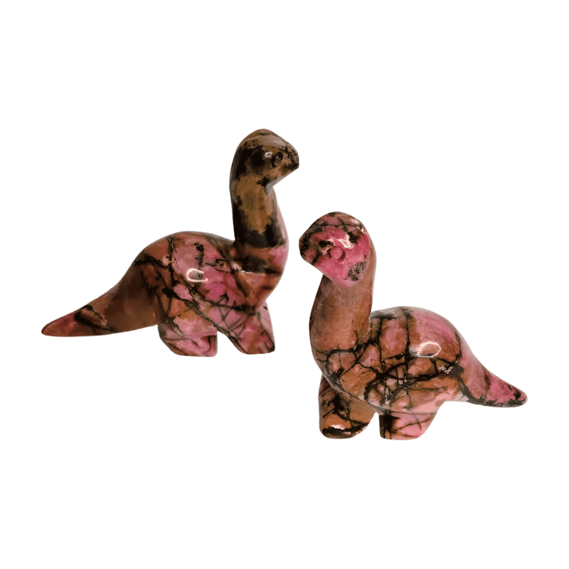 Rhodonite Dinosaur - Medium