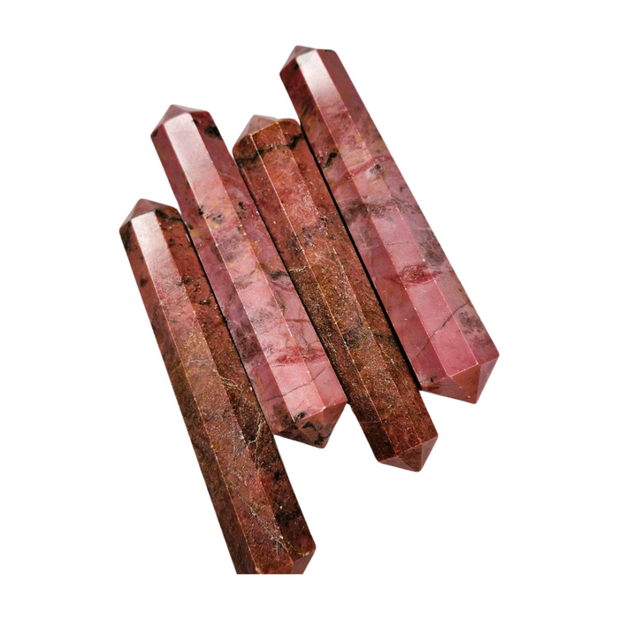 Rhodonite Double Pointed Wand