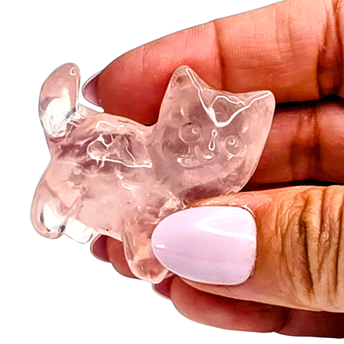 Rose Quartz Cat