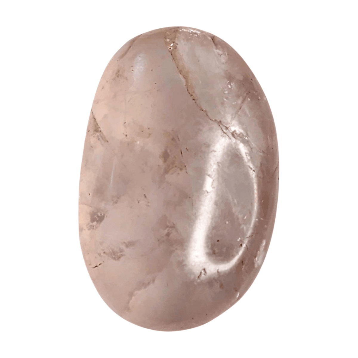 Rose Quartz Palm Stone