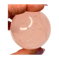 Rose Quartz Star Sphere - Small