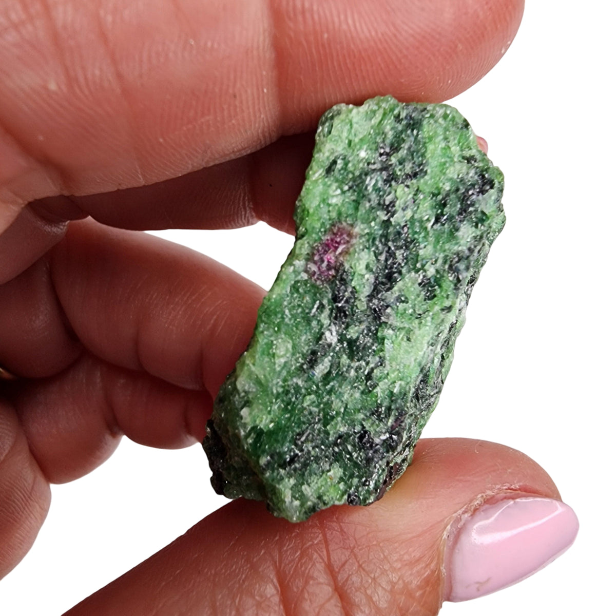 Ruby Ziosite Chunk - Extra Small