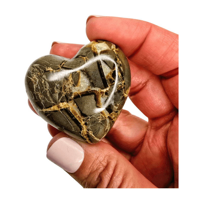 Septarian Heart