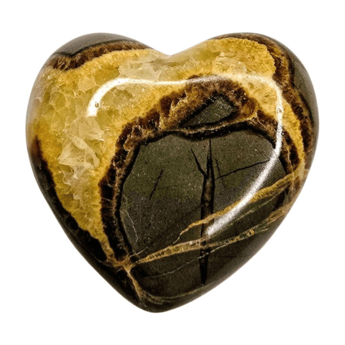 Septarian Heart