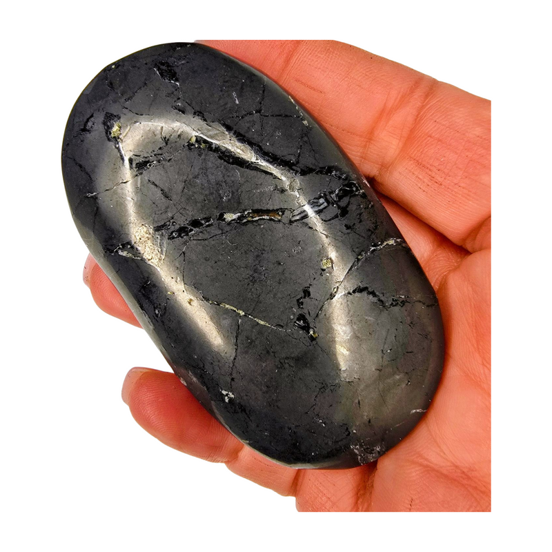 Shungite Palm Stone