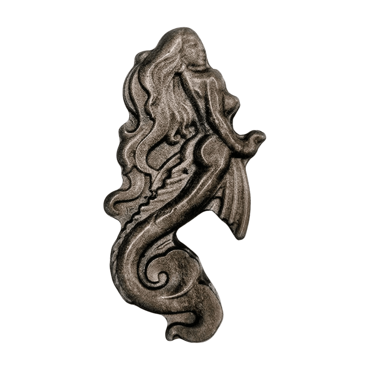 Silver Sheen Obsidian Mermaid