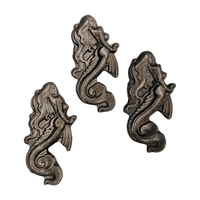 Silver Sheen Obsidian Mermaid