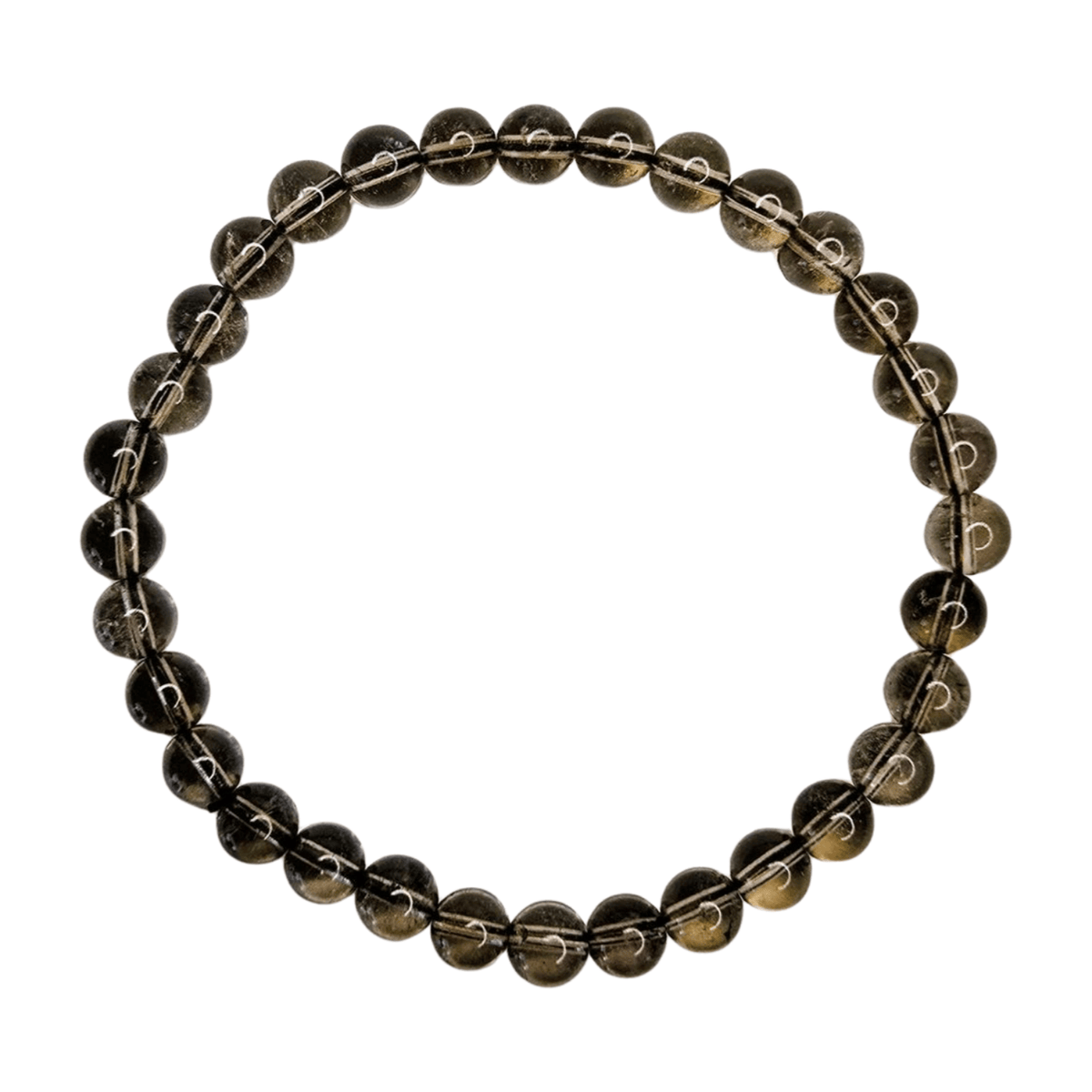 Smoky Quartz  Bracelet (6mm)