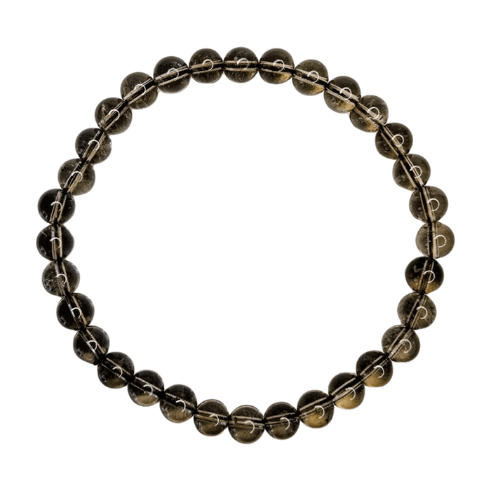 Smoky Quartz  Bracelet (6mm)