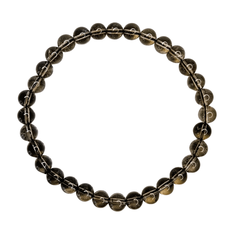 Smoky Quartz  Bracelet (6mm)