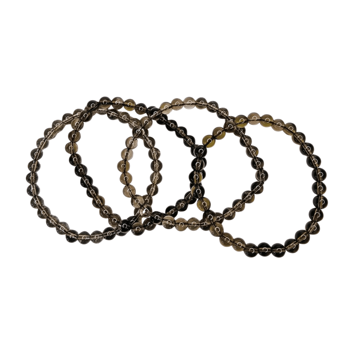 Smoky Quartz  Bracelet (6mm)
