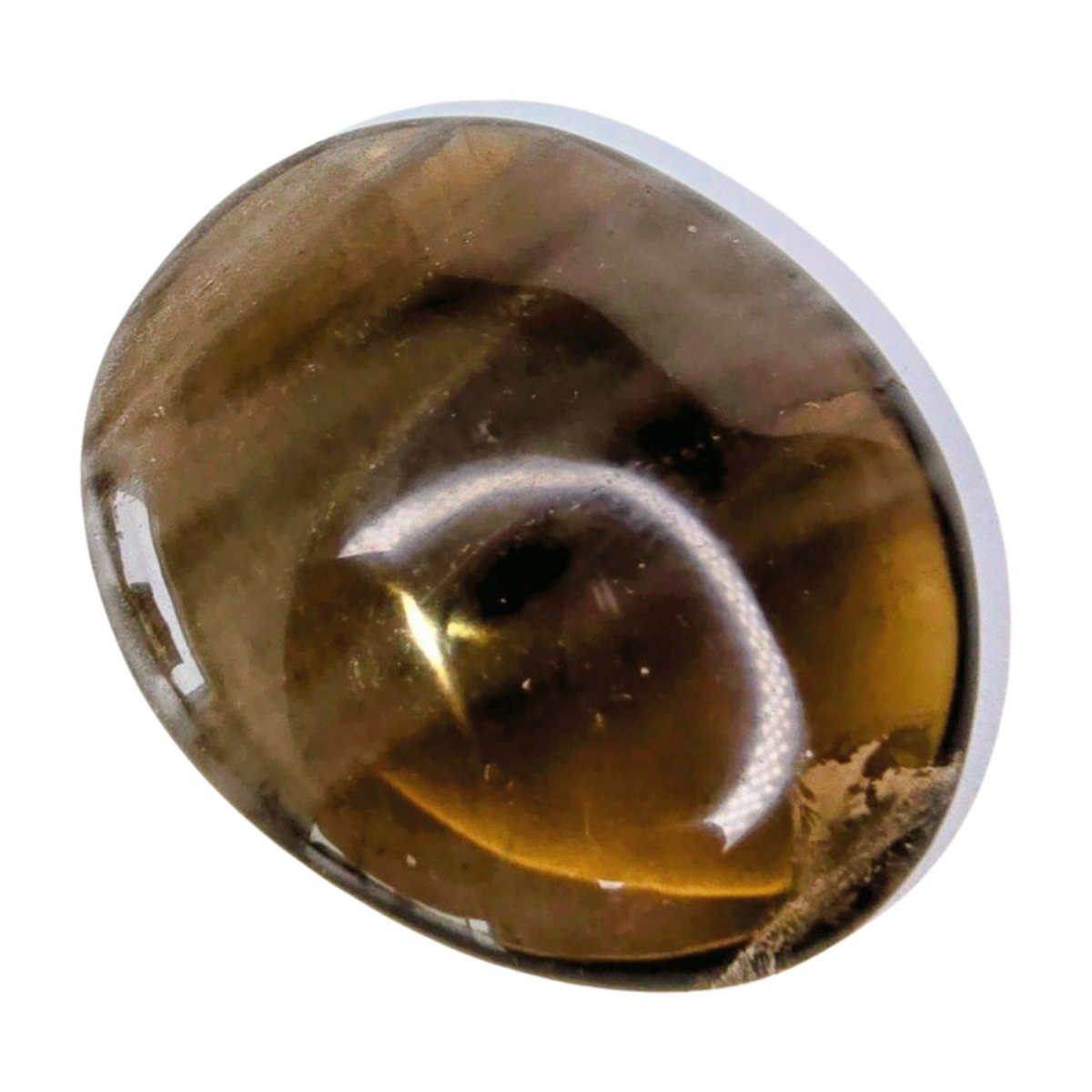 Smoky Quartz Palm Stone