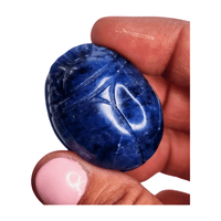 Sodalite Scarab