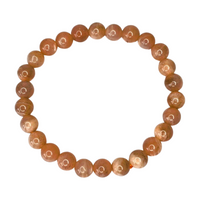 Sunstone Beaded Bracelet (8mm)