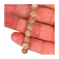 Sunstone Beaded Bracelet (8mm)