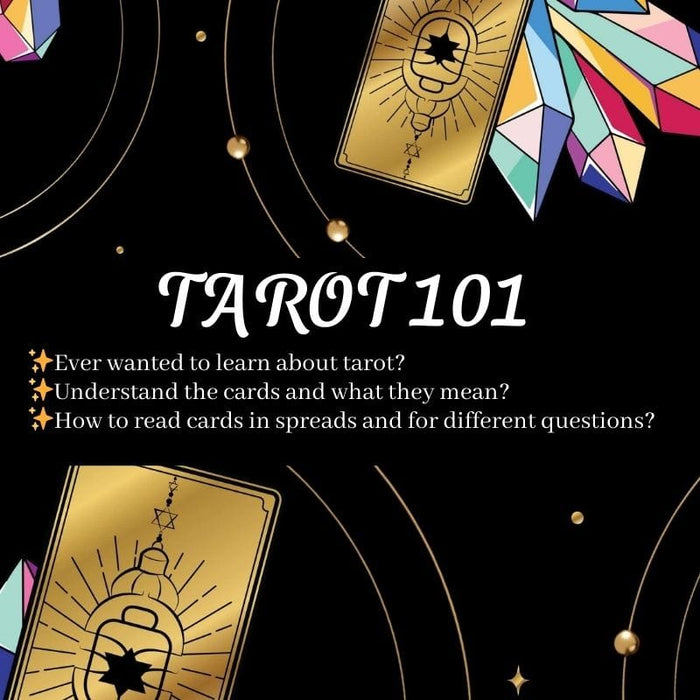 Tarot 101 Workshop — Saturday, January 17 (Live on Zoom)