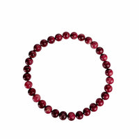 Thulite Beaded Bracelet (6mm)