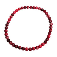 Thulite Beaded Bracelet (4mm)