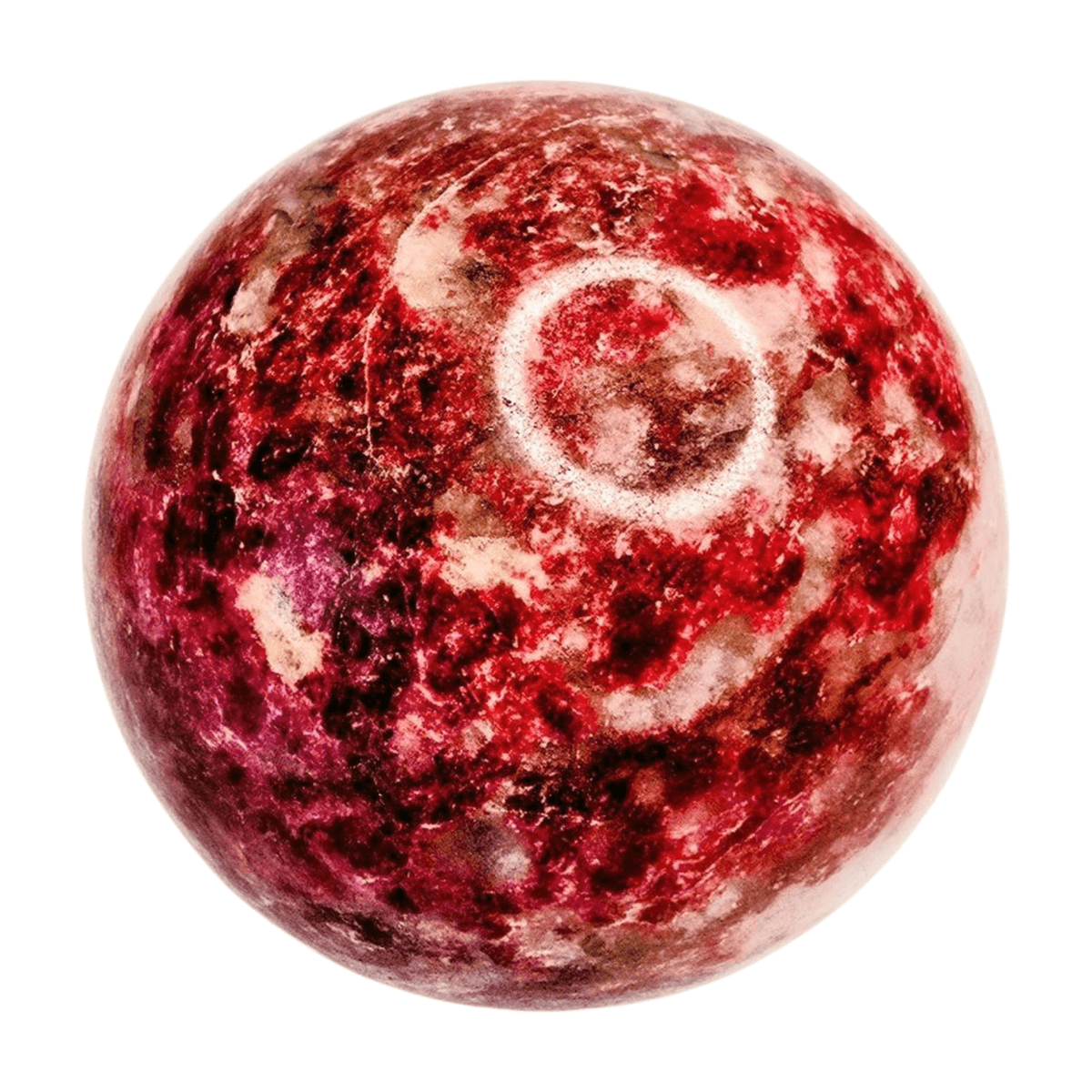 Thulite Sphere