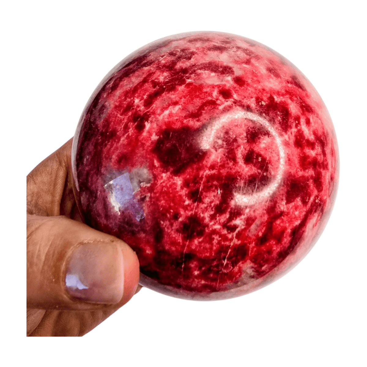 Thulite Sphere