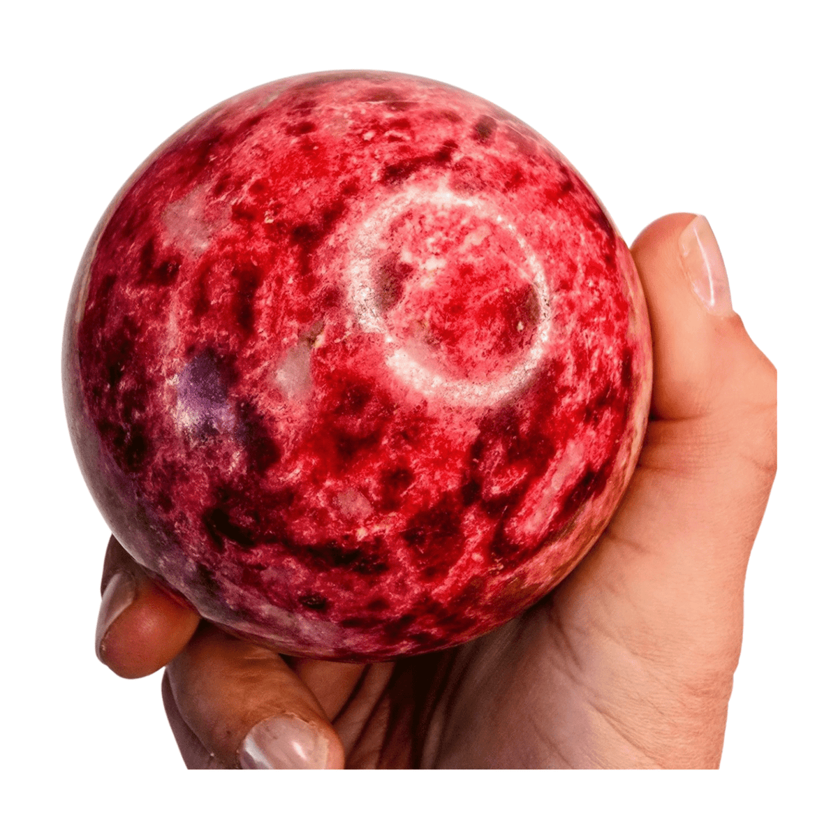 Thulite Sphere