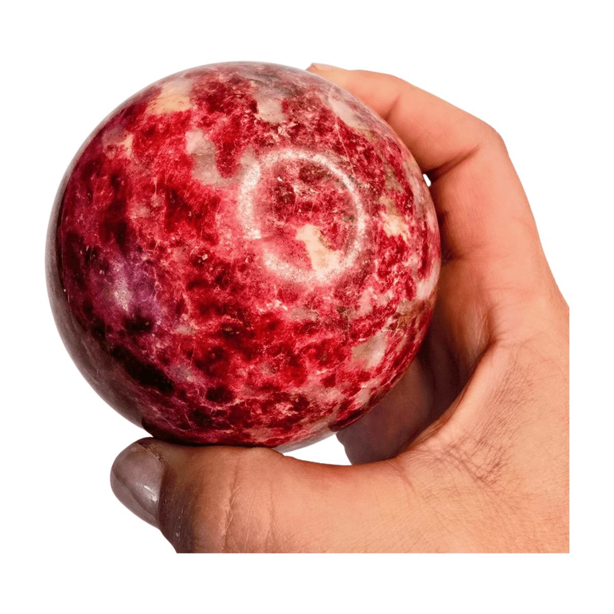 Thulite Sphere
