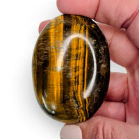 Tiger's Eye Palm Stone