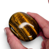 Tiger's Eye Palm Stone