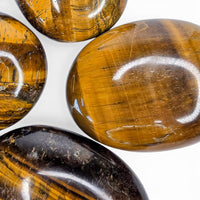 Tiger's Eye Palm Stone