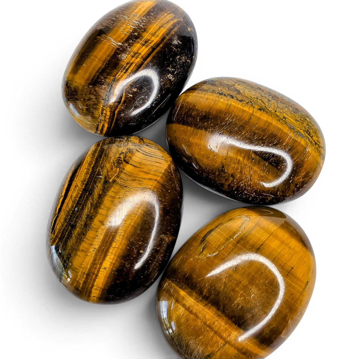 Tiger's Eye Palm Stone